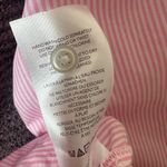 Anthropologie  Maeve Layered Sweater Vest Top Medium Women Brown Pink Poplin Knit Photo 4