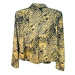 American Vintage Vintage K Studio Animal Print Black + Gold Maxi Dress & Jacket Set β Size 12 Photo 8