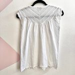 Lucky Brand Eyelet Top Size XS Peasant Boho Indie Festival Hippie Photo 1
