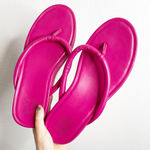 Naturalizer  Flip Flops Sandals Pink Chunky Puffy Slip On Size 11 Photo 0