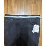 Free People  Womens Jeans Shark Bite Slim Soft Black Size 25 OB649682R Photo 5