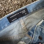 Veronica Beard  Dylan full length straight high rise jeans size 24 sunset pier Photo 5