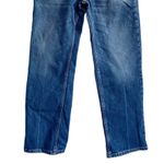 ZARA jeans Mid Rise Straight leg Medium Blue Wash 2X26 Photo 3