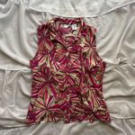 Jaclyn Smith  Floral Tank Top Photo 0