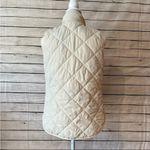 J.Crew Mercantile White/Cream Puffer Vest Size X-Small Photo 5