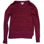 Arizona Jeans XS Burgundy Acrylic Sweater Photo 0