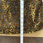 barney's new york Barneys New York Dress Womens Size 12 Brown Velvet Burn Out Geometric Maxi Gown Photo 10