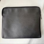 BVLGARI  Grey CLUTCH Bag Tablet Cosmetic ACCESSORIES Bag NWOT Photo 2