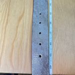 Calvin Klein  Women’s Belt Studded Silver Vegan Leather Medium 90s 80s Grunge Photo 5