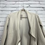 Rick Owens 100% New Virgin Wool Cardigan Oyster Draped Open Front Sz XS Designer Photo 5