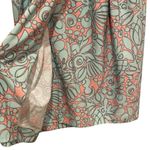 Marc Jacobs NEW PINK AQUA MIDI FAUX WRAP PULLON SKIRT 0 Photo 3