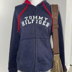 Tommy Hilfiger Vintage Spell Out Zip Up Hoodie Photo 0
