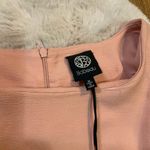 Bobeau  Dress Women's‎ M Peach Scoop Neck Short Sleeve Career Knee Length Photo 5