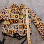 Bershka  Festival NWT NEW Size Extra Small XS Long Sleeve Crop Concert Top Photo 4