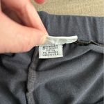 Bryn Walker  Blue Grey Bamboo Cotton High Rise Wide Leg Crop Pull On Pants M Photo 6