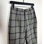 Reformation Plaid High Rise Dark Academia Pants Size 2 Photo 1