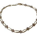 10K 10KT Diamond Yellow Gold Tennis Bracelet Photo 1