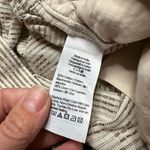 Madewell  linen creme brown pull on shorts xl Photo 5