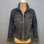 Talbots Stylish Indigo Denim Jacket for Women Size P Blue Photo 1