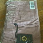 Kathy Ireland  Pink Quartz Cotton Twill Wide Leg Crop Pants Size 16 Photo 1