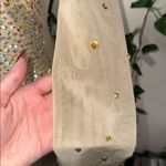 Hot Miami Styles HMS  V-Neck Bodycon Midi Mesh Sleeve Rhinestone Dress Photo 4