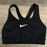 Nike Women’s Black Racerback Athletic Sports Bra Small Photo 0
