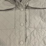 Ashley by 26 International Ashley 26 International Women Jacket Lg Grey Diamond Quilt Pocket Lined Classic Photo 5