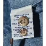 Harrah's Casino Blue Denim Button Up Shirt Top Size XL Cotton Embroidered Logo Photo 9