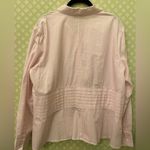 Calvin Klein , button down pin stripe‎ shirt sz 16W Photo 2