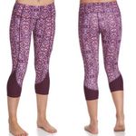 Apana  Printed Capri Legging Plum Medium Photo 1