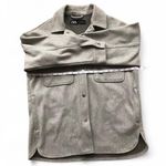 ZARA Buttoned Soft Overshirt - Women's Size S Photo 4