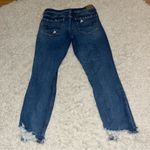 American Eagle  Distressed Tomgirl jeans size 2 regular Photo 2