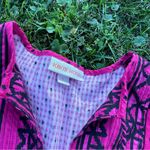 Knox Rose Top Flutter Short Sleeve Blouse Baby Doll Polka Dot Photo 3