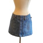 Levi's Levi’s Denim Mini Skirt Blue Wash Size Small Photo 1