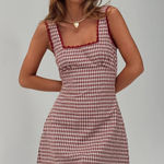 Princess Polly  red gingham dasha mini dress  Photo 0