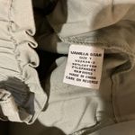 Vanilla Star Jeans VANILLA STAR Sage Green Cotton Stretch Cuffed Shorts Size 7 28 Belt Pockets Photo 4