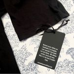 Michael Lauren NWT Revolve x  Deep V-Neck Jersey Maxi Dress in BLACK Photo 3