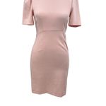 Veronica Beard  Amar Dress Sheath Short‎ Puff Sleeve Blush Pink Size 00 Photo 4