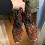 Dr. Scholls Dr. Scholl’s Animal Print Platform Lace Up Mid Calf Booties - size 9 Photo 2