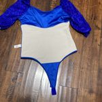 Body Shaper Faja Blouse Top Blue Lace Made in Colombia Body Control Size XL Photo 10