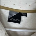 Volcom  Women's White Zip Up 3/4 Sleeve "Trapeze Please Jacket" Sz M Photo 6