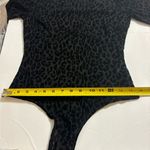 Lulus Semi Sheer Animal Print Body Suit from Size M Black Photo 7