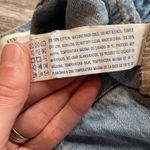 Forever 21  Distressed Cuffed Denim Jean Shorts Light Blue 27 Hi Rise High Waist Photo 5