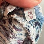 Free People  Lace High Neck Long Sleeve Top Boho Bohemian Medium Photo 4