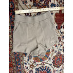 Shore Women’s Ribbed Waffle Knit Lounge Shorts Beige Tan Size S Made in USA Photo 2