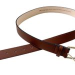 H&M Brown Fashion Faux Leather Belt Size US Medium Photo 1