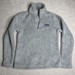 Patagonia Women's Medium 1/4 Zip Teddy Fleece Pullover Sweatshirt Photo 0