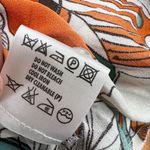 Escada Vintage Silk Butterfly Moth Floral Silk Button Photo 15