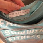 Ossira Grey Blue Workout T-shirt Photo 2