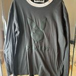 Playboy : Black and White Contrast Logo Long Sleeve Photo 1